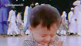 "Child's Heartfelt Dua at the Kaaba"