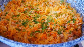 Тушеная капуста с фаршем ВСЕГДА ВКУСНО! Я не могу перестать его готовить!
