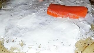 Блинчики с красной рыбой 2
