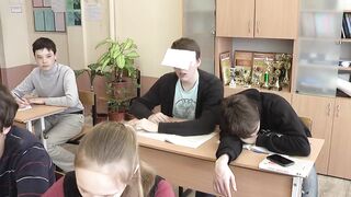 Тест на психику. Приколы на уроке