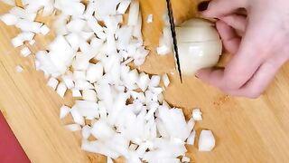Куриные сердечки с макаронами