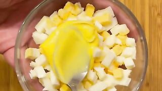 Салат с кальмаром