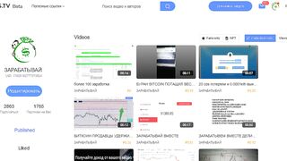 зарабатываю на видео