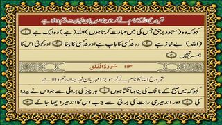 112 Surah Al-Ikhlas Only Urdu Translation