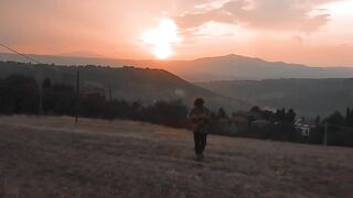 Beautiful view of nature with relaxing music