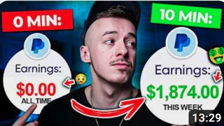This 10-MINUTE Methods Pays +$1,000 EVERY WEEK! NO Skills Needed! (Make Money Online In 2023)
