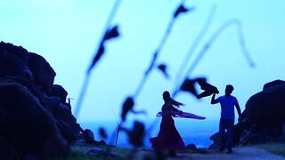 A Man Leaving A Dancing Woman Amazing Moments of Love