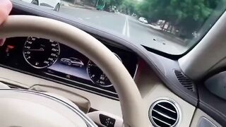 mustang car open