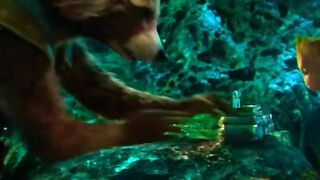 Groot and rocket ???? raccoon funny ????????????