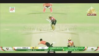 Johnson Charles Batting in BPL 2023 | Comilla Victorian Vs Khulna Tigers