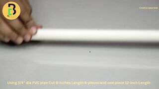 How to make Laptop Stand with PVC Pipe |2023