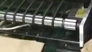Window Kraft paper stand up pouch making machine