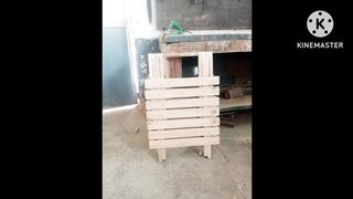 Folding table wood work