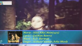 Ek Main Aur Ek Tu - Asha Bhosle, Kishore Kumar Rishi Kapoor, Neetu Singh