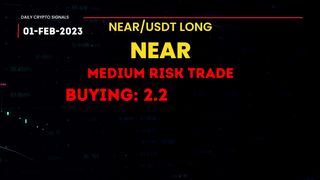 NEAR/USDT Daily Crypto Signals - 01 Feb 23