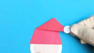 Santa claus from paper|Christmas decor ideas ????|#diy #shortsbeta #artandcraft #origamicraft #shorts
