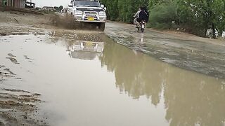 parado in rain
