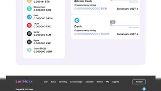 Nova cloud mining website free