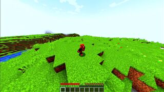 Minecraft, but dirt is OP mode