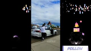How to film a TESLA with a Drone!