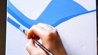 Easy Landscape painting tutorial for beginners step by step