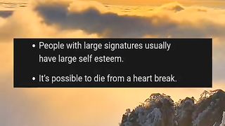 Some of the most awesome psychological facts