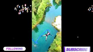 Bungee Jumping With Rope In