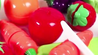 MEBEGIN 16pcs/set Vegetables Fruit Baby Kitchen Toy Set For Kids