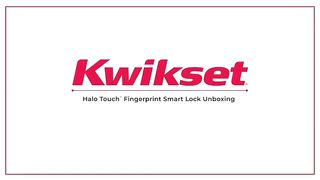 Kwikset Halo Touch Contemporary Square Wi-Fi Fingerprint Smart Lock No Hub Required featuring SmartKey Security in Satin Nickel