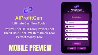 Android IOS Mobile Preview @AIProfitGen