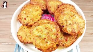 Only 2 Potatos Simple Healthy Breakfast Recipe !New Potato Snacks!  Aloo Snack Recipe