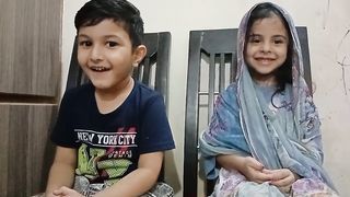 Funny video of kids acting as Maryam Nawaz and Hamza Shehbaz