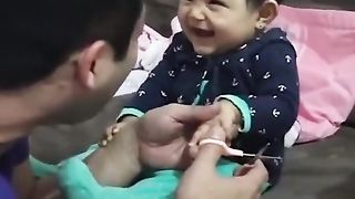 Very funny video with baby