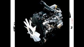Toyota 5L engine timing marks detail