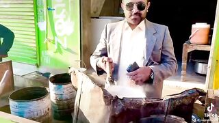 Making tea at Dhabba