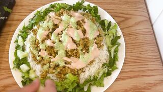 Mayo chicken rice