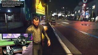 GTA 5 Honda Civic Driving With Logitech G27