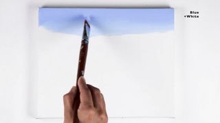 Waterfall Landscape Painting | Stream Waterfall | Acrylic Painting