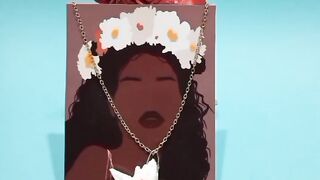 handmade airdry clay jewellery