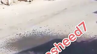 Babey ko cycle pe chass aaa gayi.