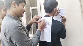 Draw on my back challenge #viral #challenge