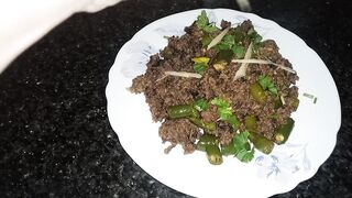 Keema hari mirch ki recipe// By Nuzhat Javeed