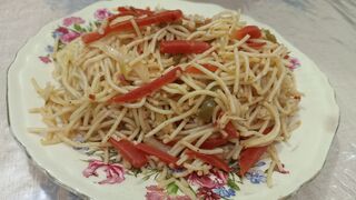 Spicy Veg Noodles ????