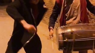 Funny boys dancing all over the streets