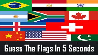 Guess The Flags in 5 Seconds