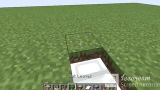 EASY AND BEAUTIFUL STARTER OAK HOUSE..MINECRAFT.