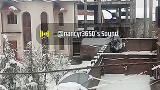 Snow in kashmir