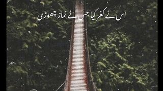مولانا طارق جمیل صاحب کا بیان جس نے نماز چھوڑ دیا اس نے کفر کیا