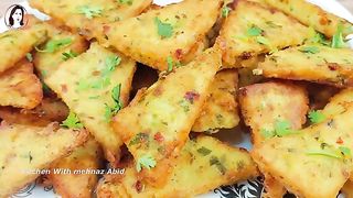 New Snacks Recipe Aloo and Suji se♥️♥️♥️