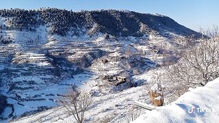 Snow full centre of Pakistan